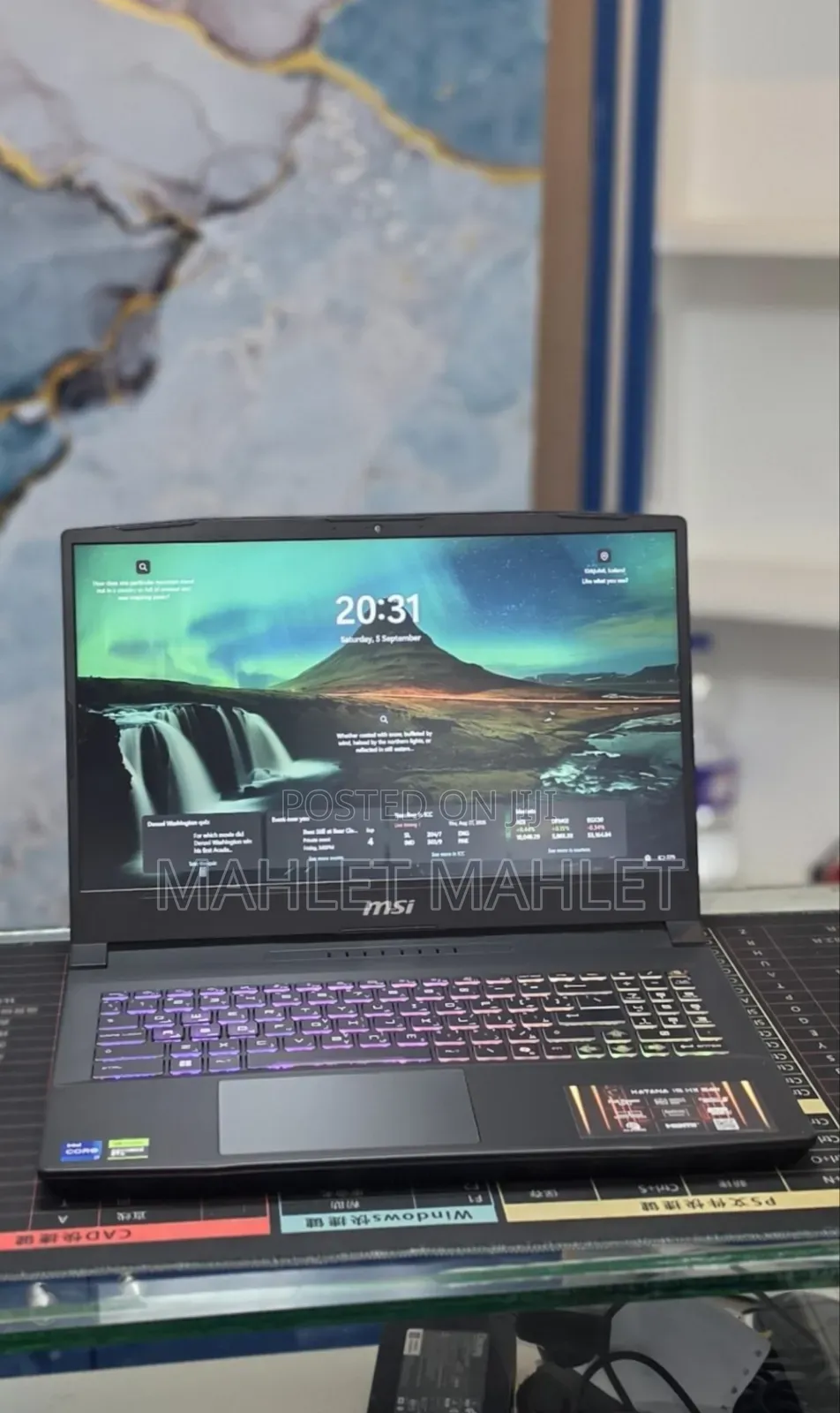 New Laptop MSI Katana 15 16GB Intel Core i7 SSD 1T