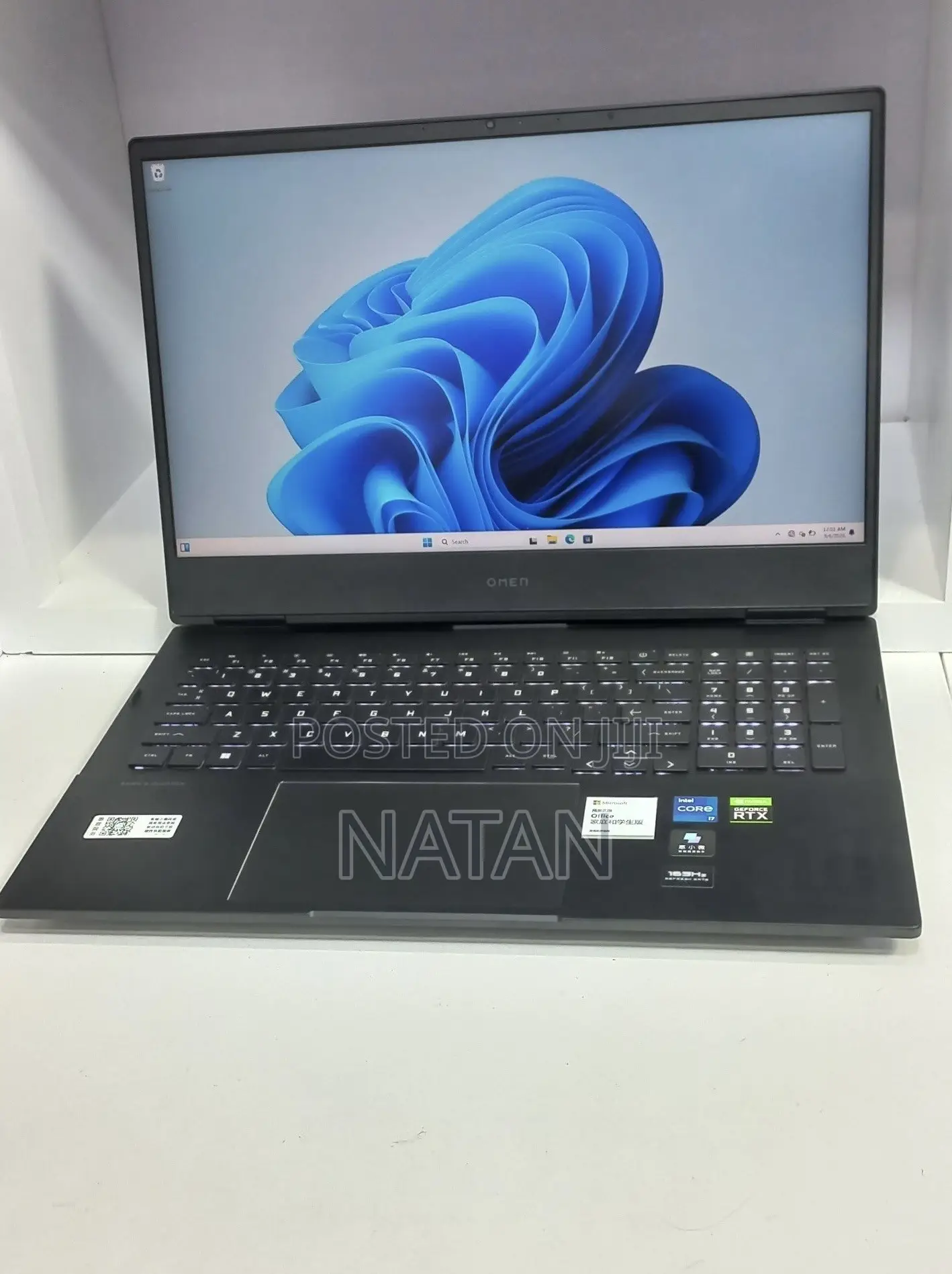 New Laptop HP Omen 16 16GB Intel Core i7 SSD 512GB