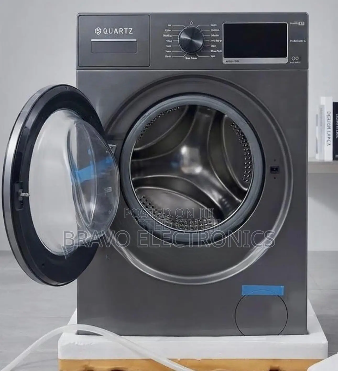 Quartz Washing Machine 12kg Automatic Front Loader- Large Capacity