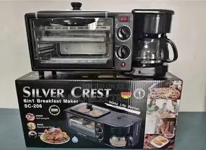 Silver Crust 3 in 1 Breakfast Maker 12L Oven