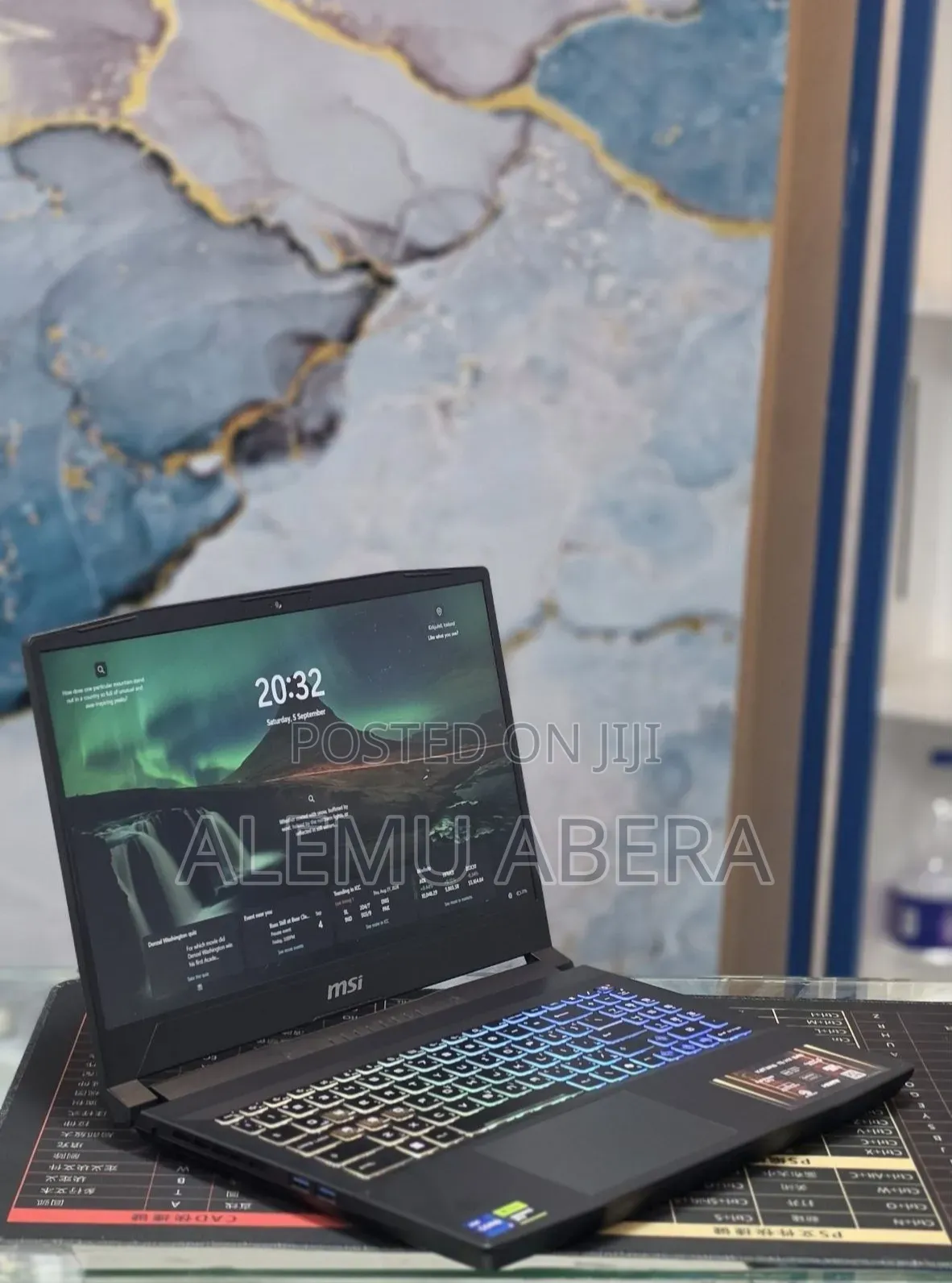 New Laptop MSI Katana GF66 16GB Intel Core i7 SSD 1T