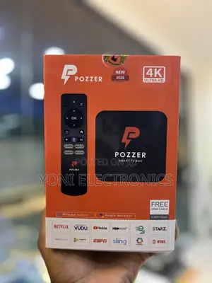 Pozzer Ultra HD Smart TV Box