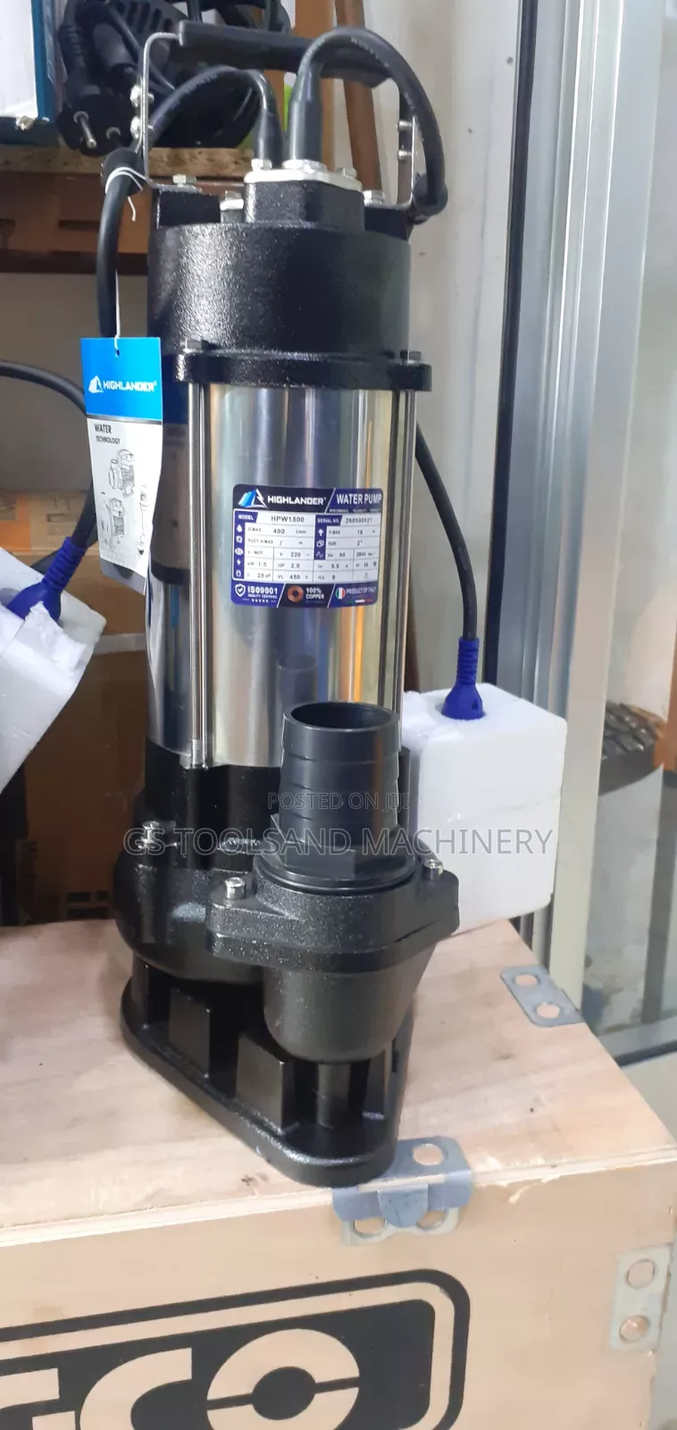 Highlander 2hp Submerseble Weter Pamp