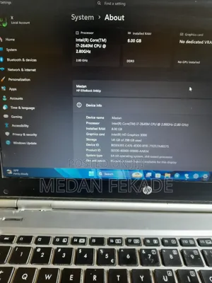 Laptop HP EliteBook 8460P 8GB Intel Core i7 HDD 512GB