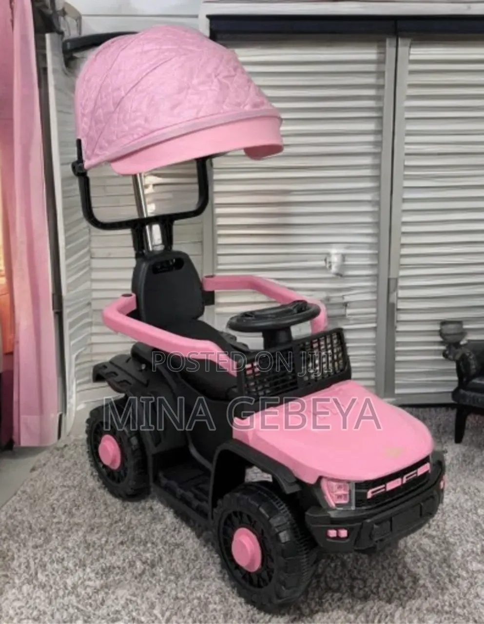 3-in-1 Ride-on Push Car Toy's
