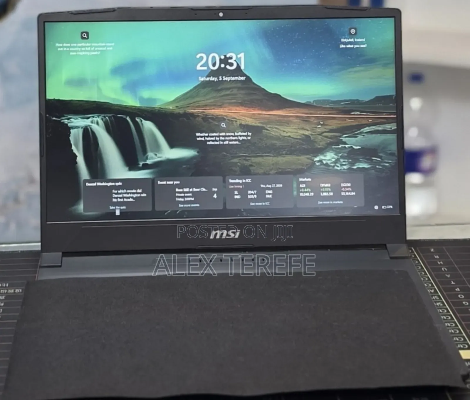 New Laptop MSI Katana GF66 16GB Intel Core i7 SSD 1T