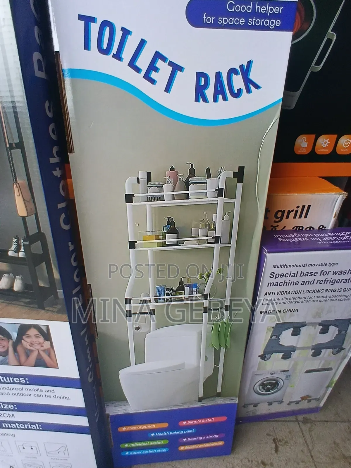 Over Toilet Storage Rack