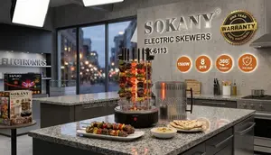 Sokany Electric Barbecue Skewers Grill 1500W BBQ Machine Grill Kebab