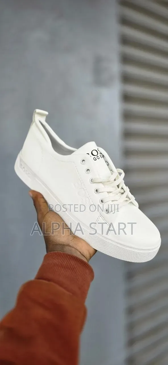 Boss Hungo High Master Quality Flat Lather Shoes for Man's