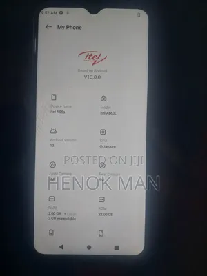 Itel A05s 32 GB Blue