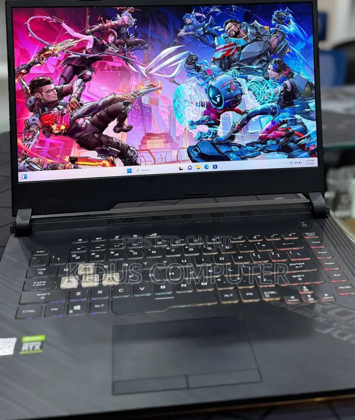 New Laptop Asus ROG Strix G16 G614 16GB Intel Core i7 SSD 512GB