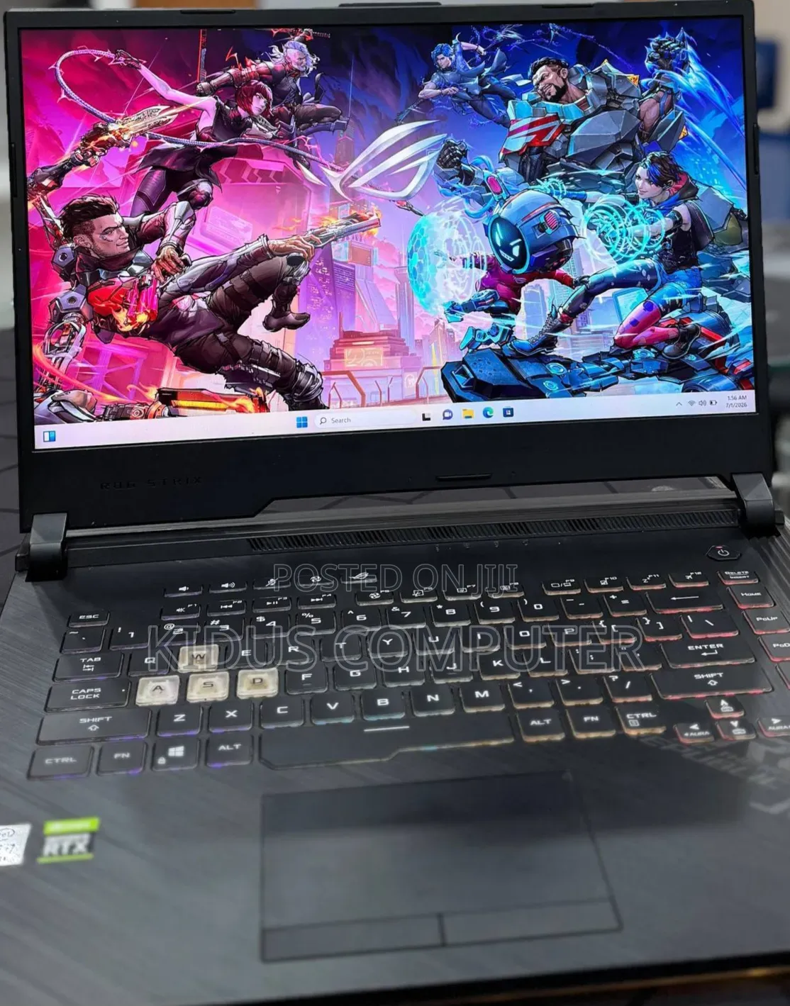 New Laptop Asus ROG Strix G16 G614 16GB Intel Core i7 SSD 512GB