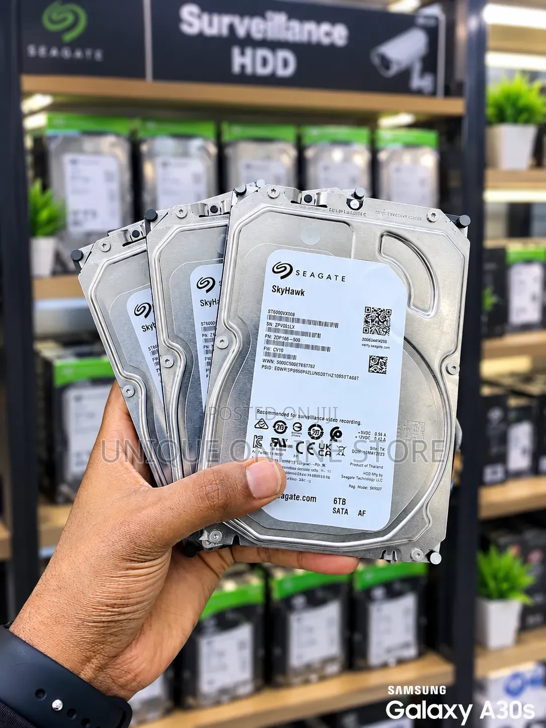 6TB Surveillance Hard Disk