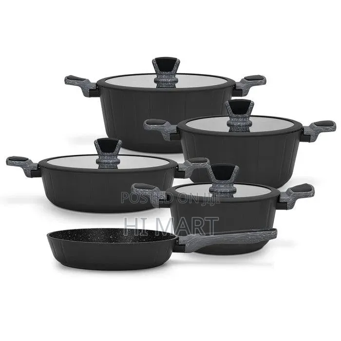 Momcoc Premium Non Stick Cookware Sets