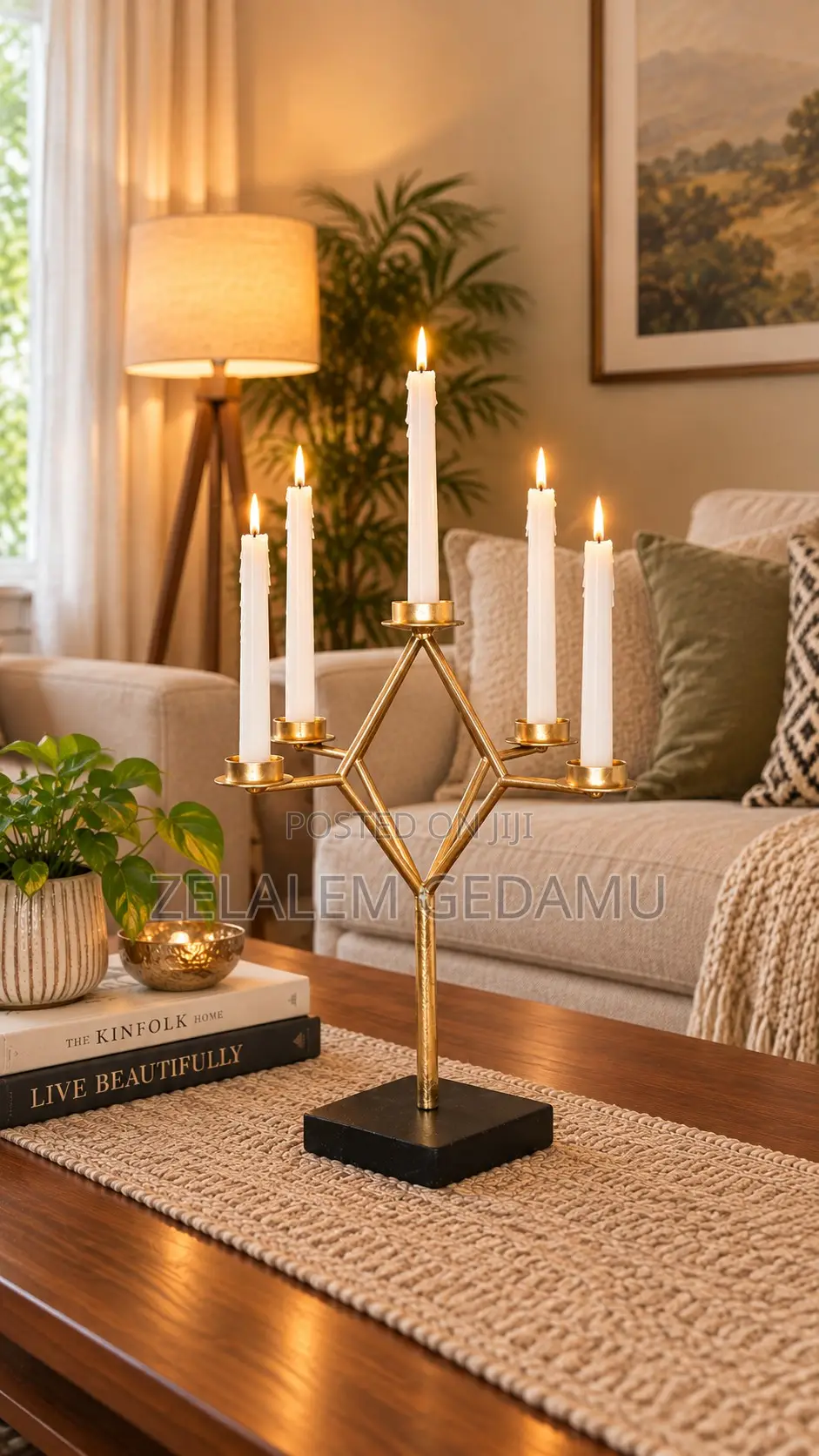 የሻማ ማብሪያ Candle Holder