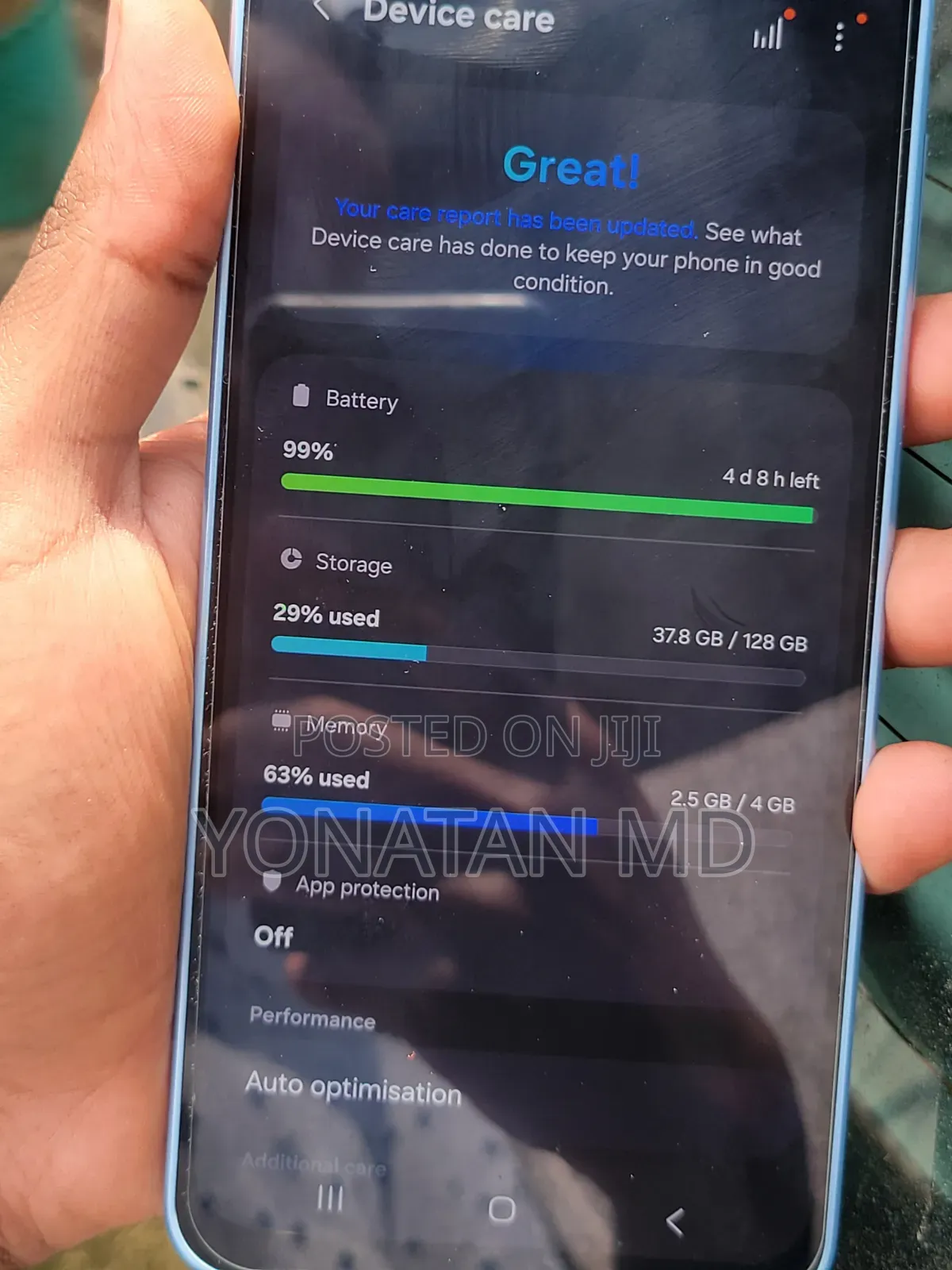 New Samsung Galaxy A17 128 GB Blue