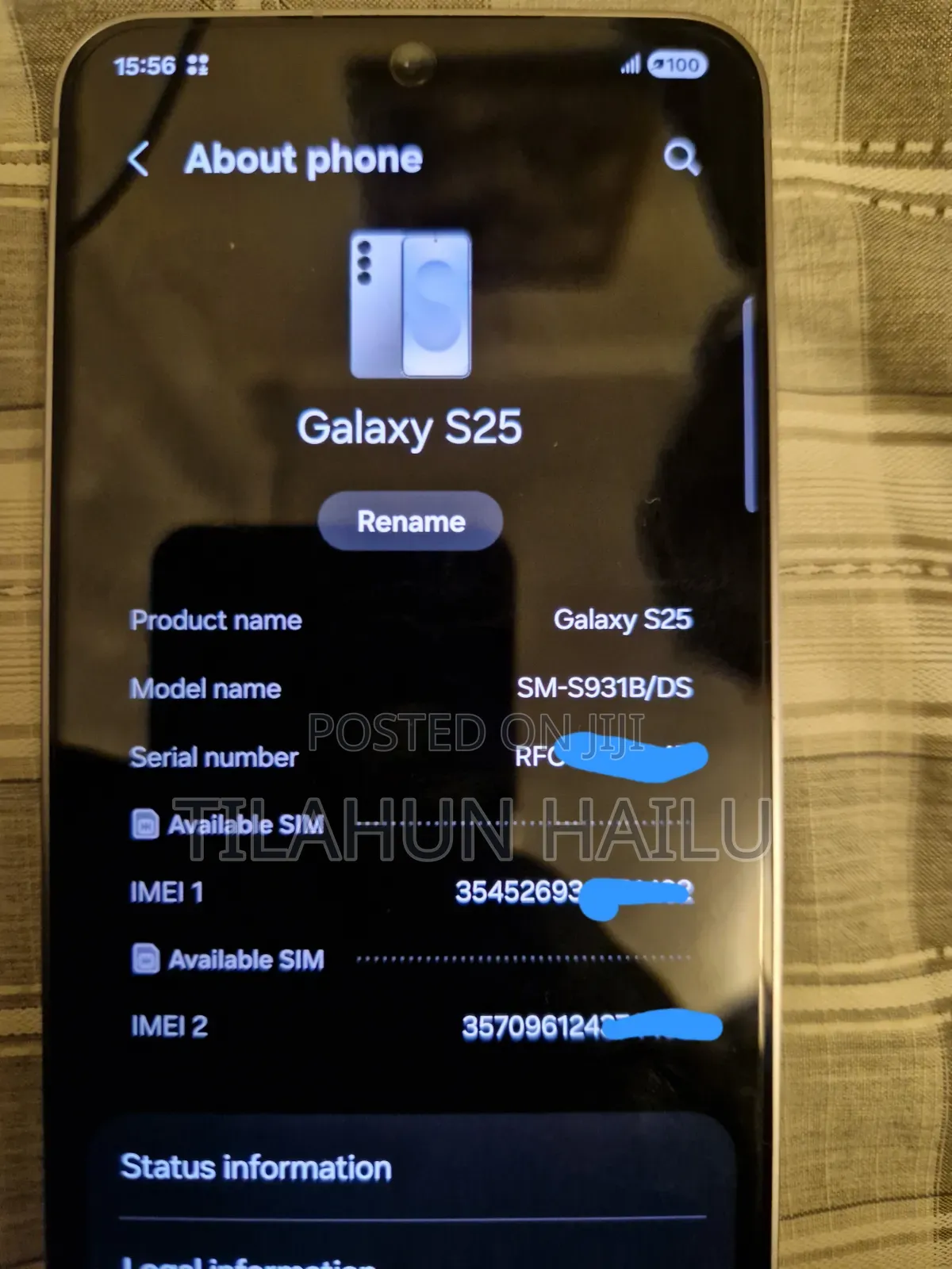 New Samsung Galaxy S25 128 GB Silver