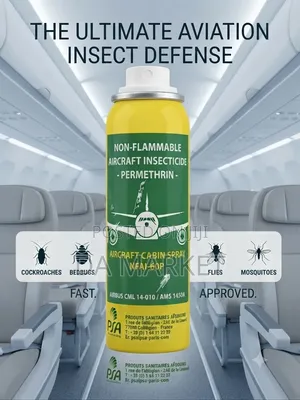 Non-Flammable Aircraft Insecticide