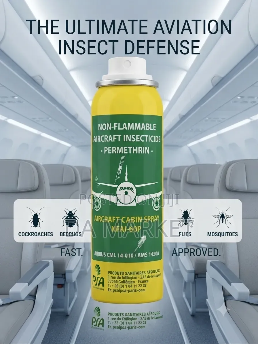 Non-Flammable Aircraft Insecticide