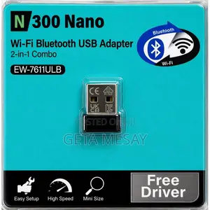 Brand New N 300 Nano Wi-Fi Bluetooth USB Adapter