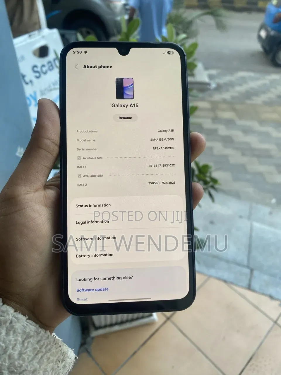 Samsung Galaxy A15 128 GB Blue