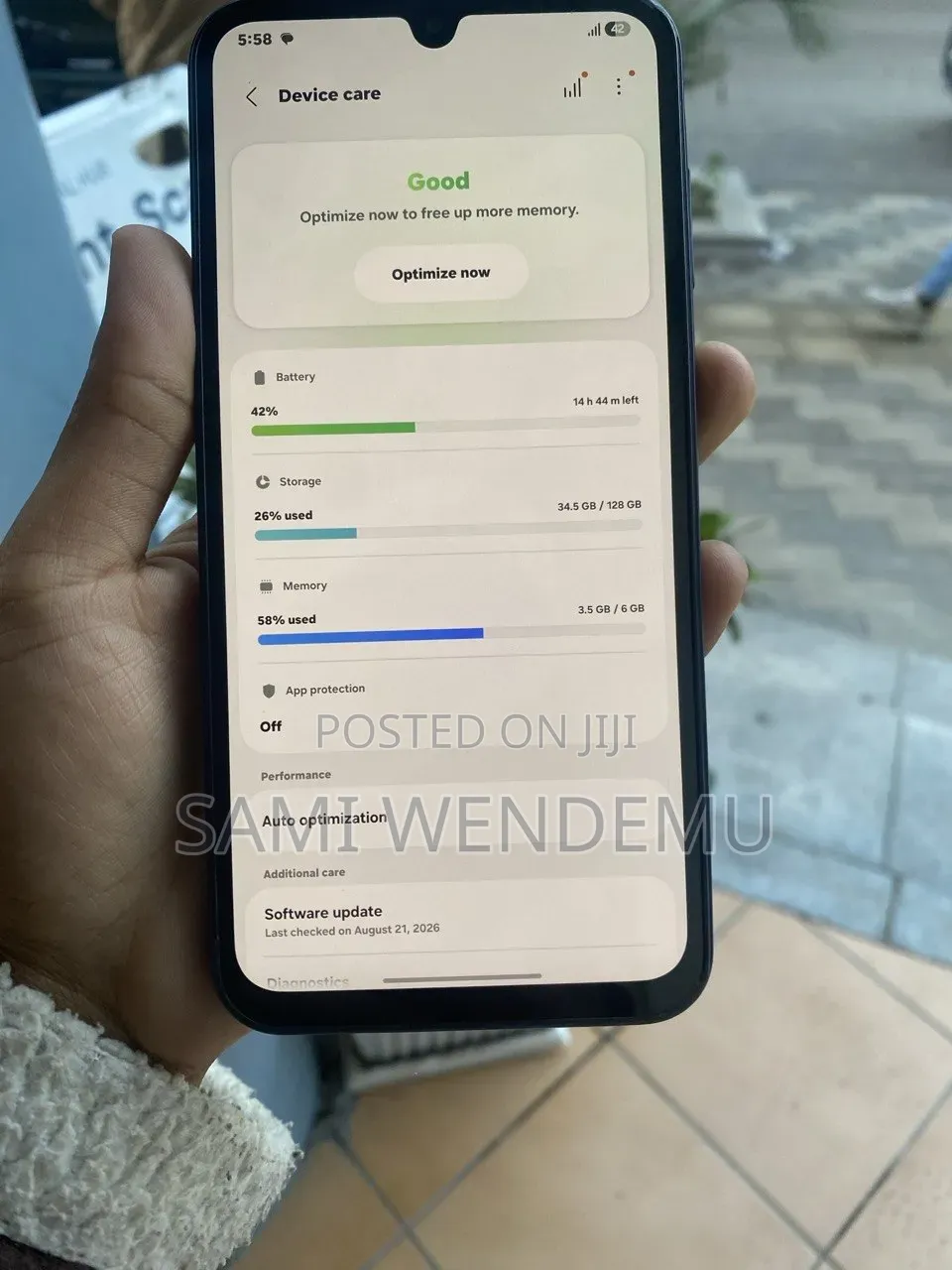 Samsung Galaxy A15 128 GB Blue