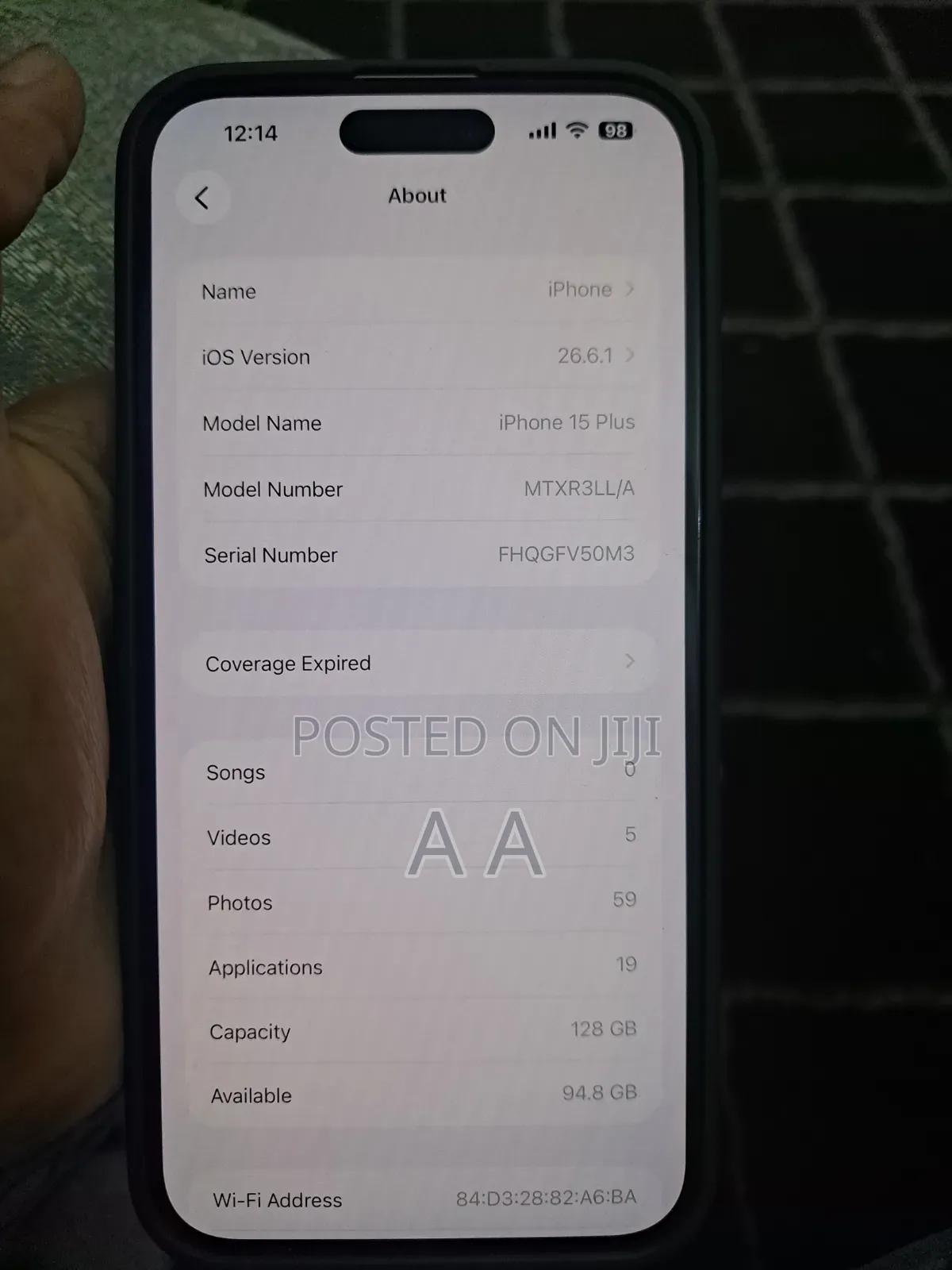 New Apple iPhone 15 Plus 128 GB Green