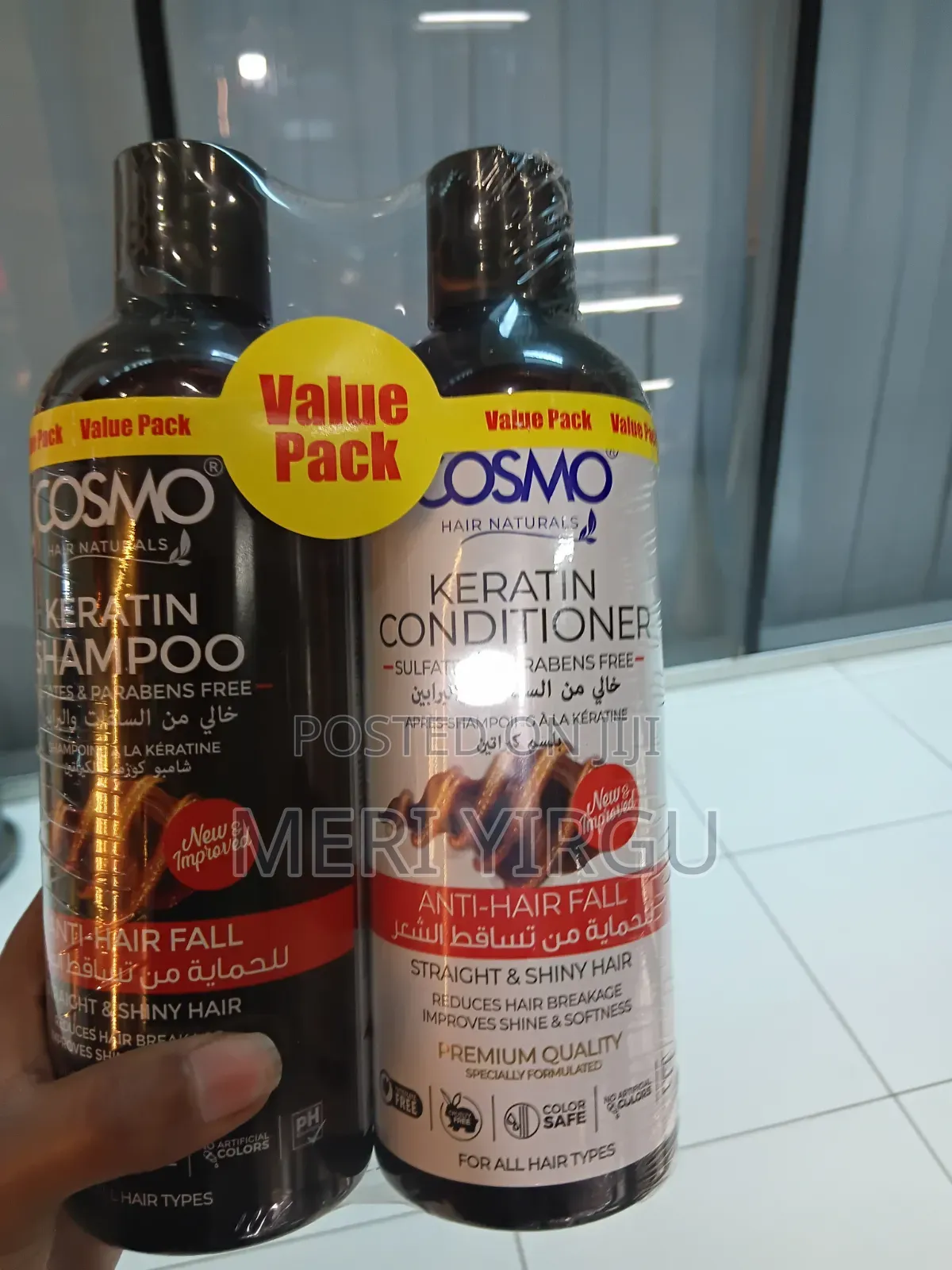 Cosmo Sampoo and Conditioner