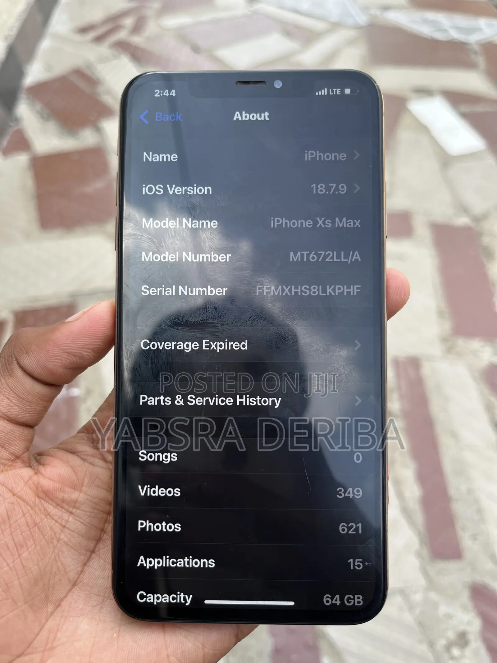 Apple iPhone XS Max 64 GB Gold