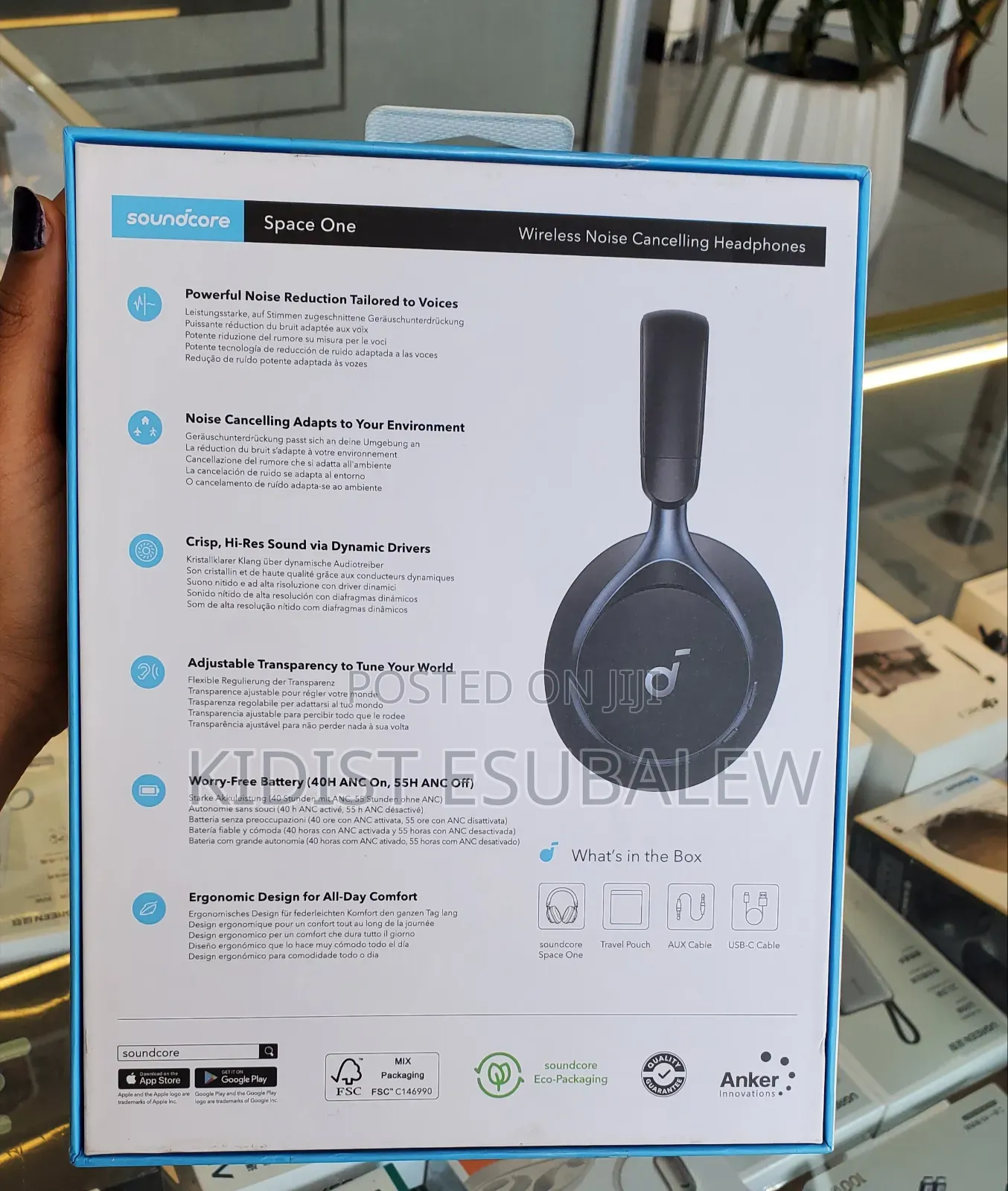 Soundcore Space One Active Noise Cancelling Headphone