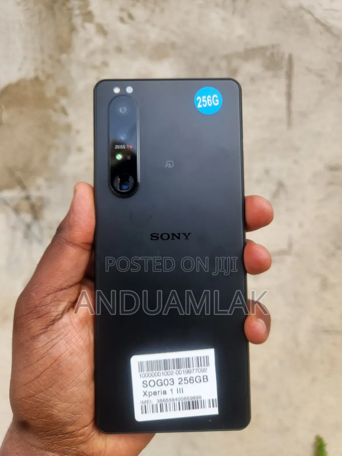 New Sony Xperia 1 III 256 GB Black