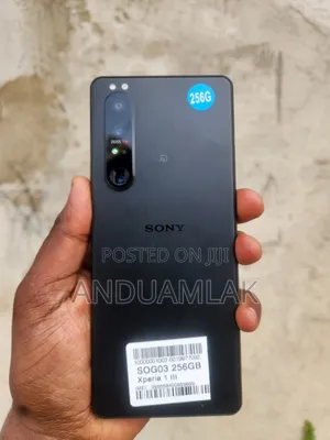 New Sony Xperia 1 III 256 GB Black