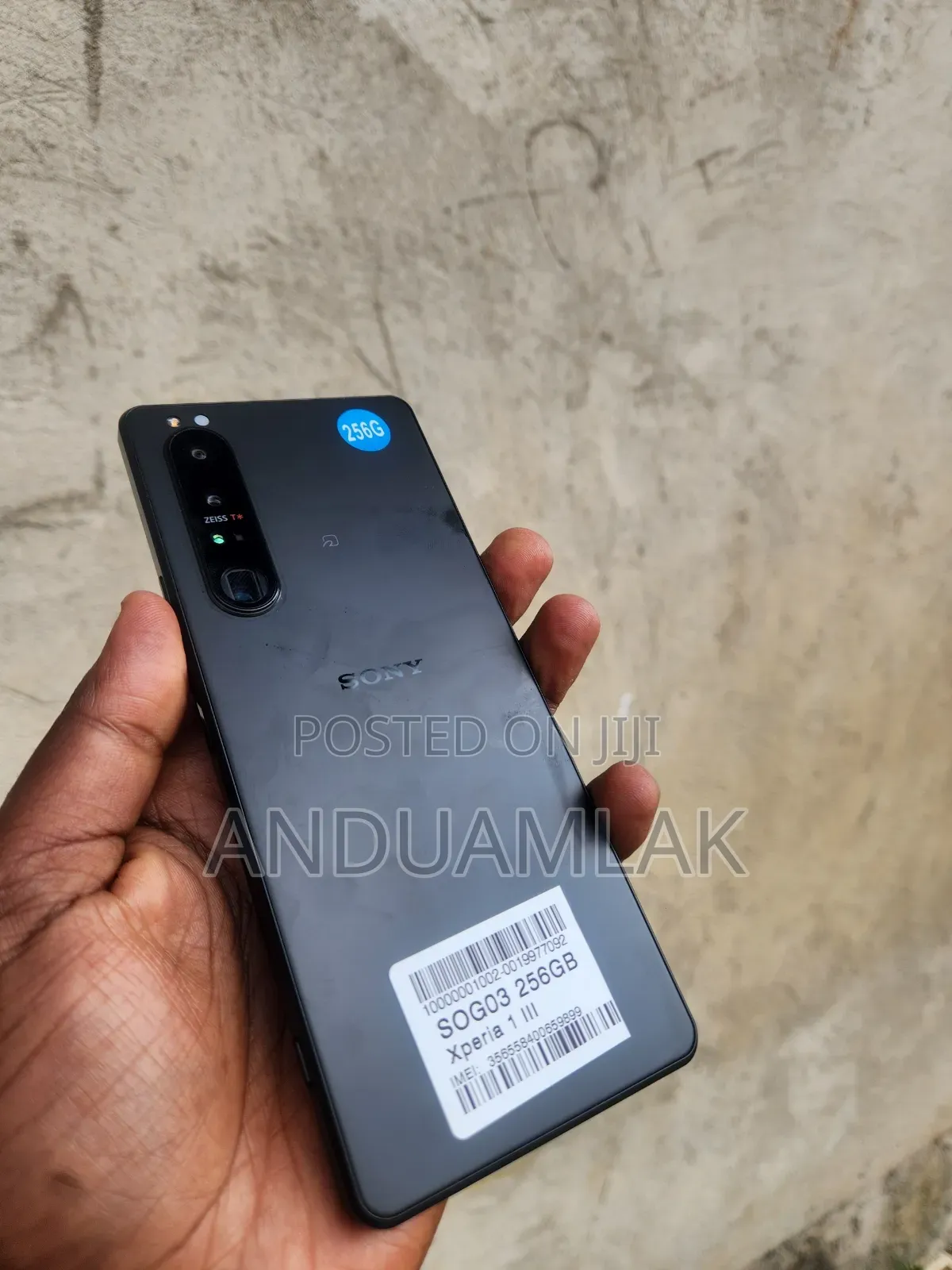 New Sony Xperia 1 III 256 GB Black
