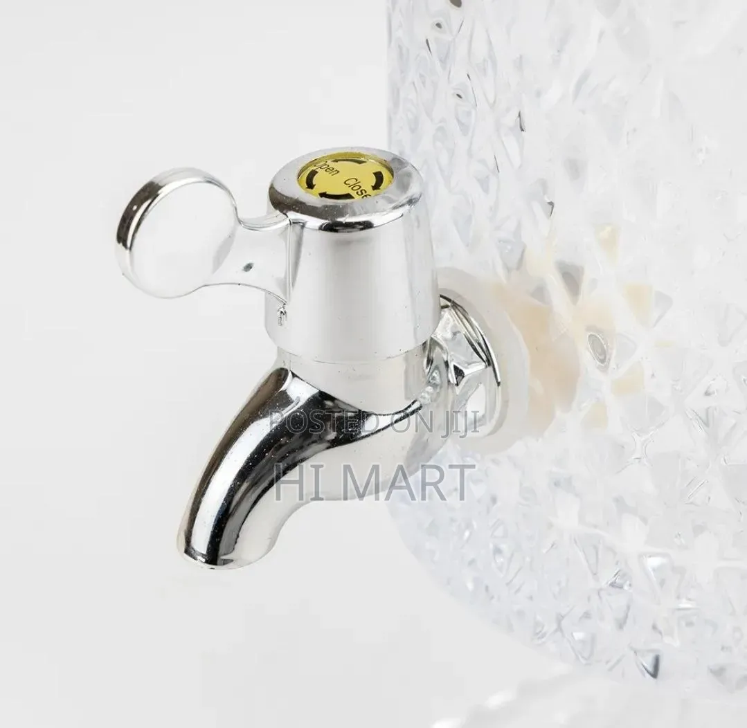 4.5litre Capacity Glass Dispenser Jar