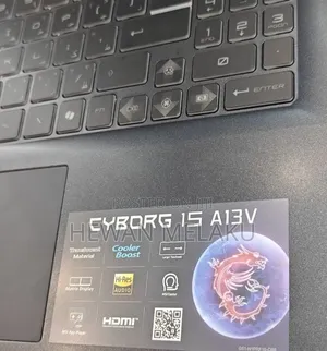 New Laptop MSI Cyborg 15 16GB Intel Core i7 SSD 1T