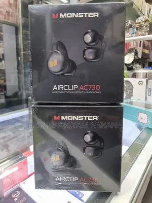 Original Monster AirClip AC730 Air Conduction Bluetooth Headphones