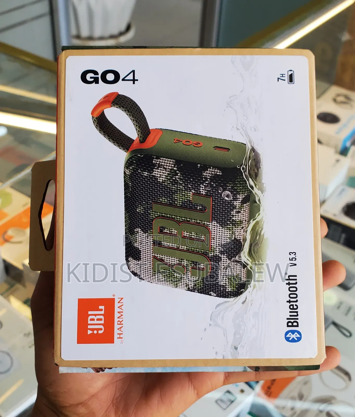 JBL Go 4 Portable Bluetooth Speaker