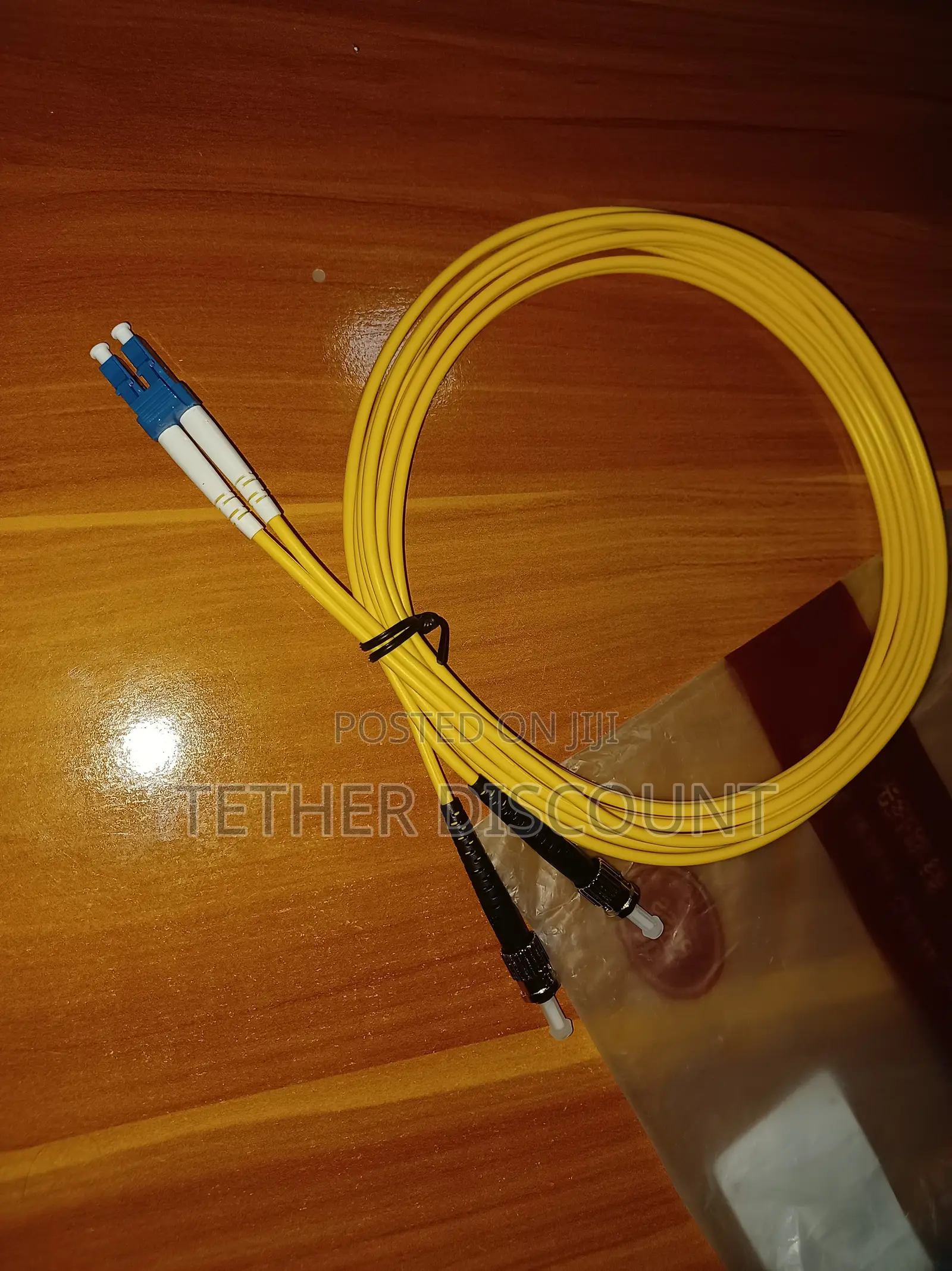 Duplex Single-Mode Fiber Optic Patch Cable