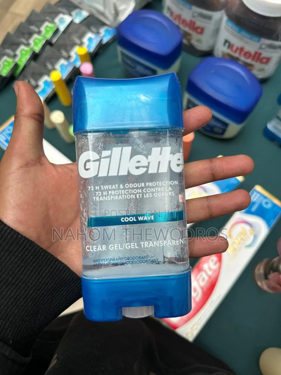 Gillette Clear Gel Antiperspirant – 72 Hour Sweat Odor Protection