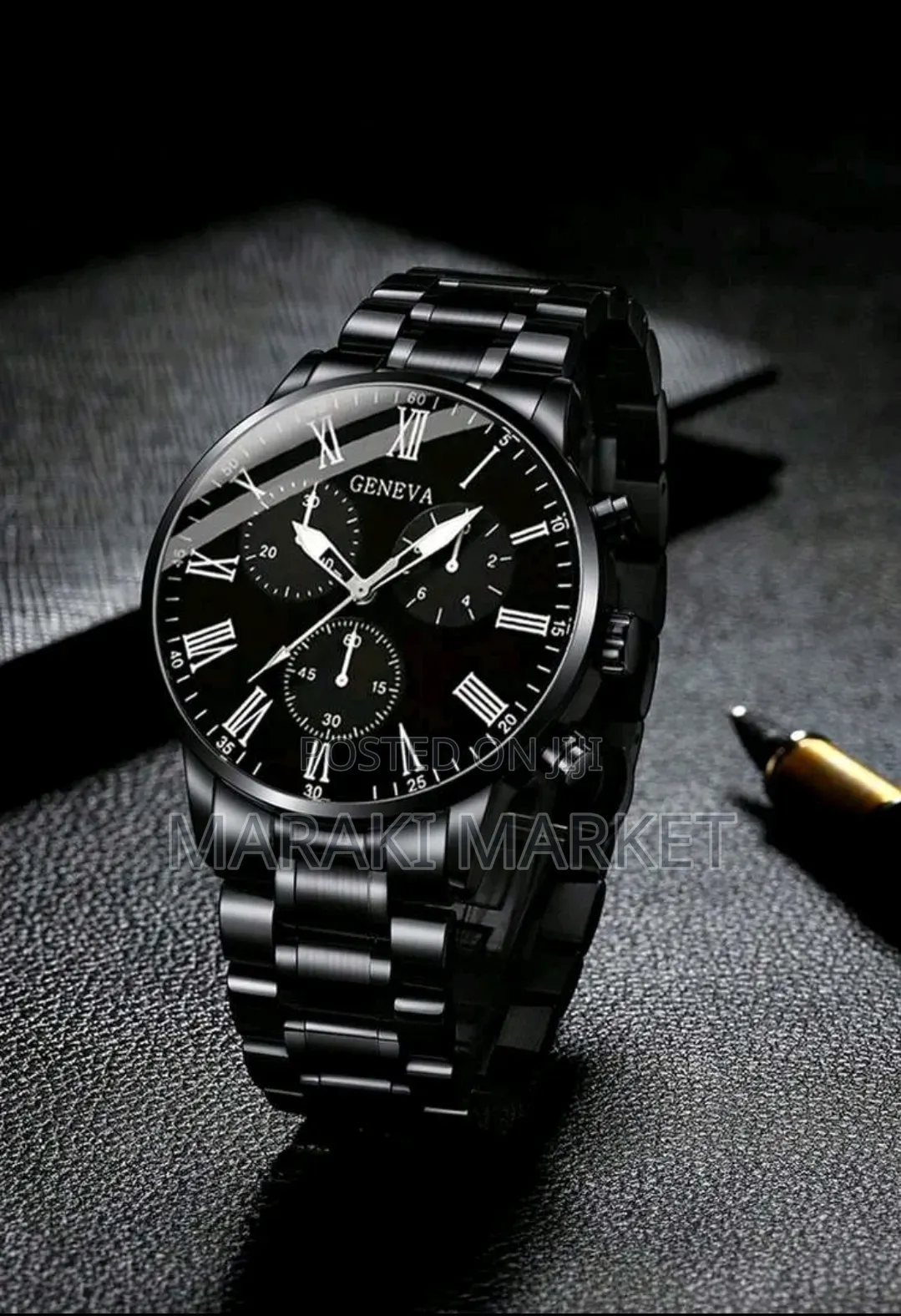 12-Piece Men's Fashion Quartz Watch Set, Round Dial, Alloy Band