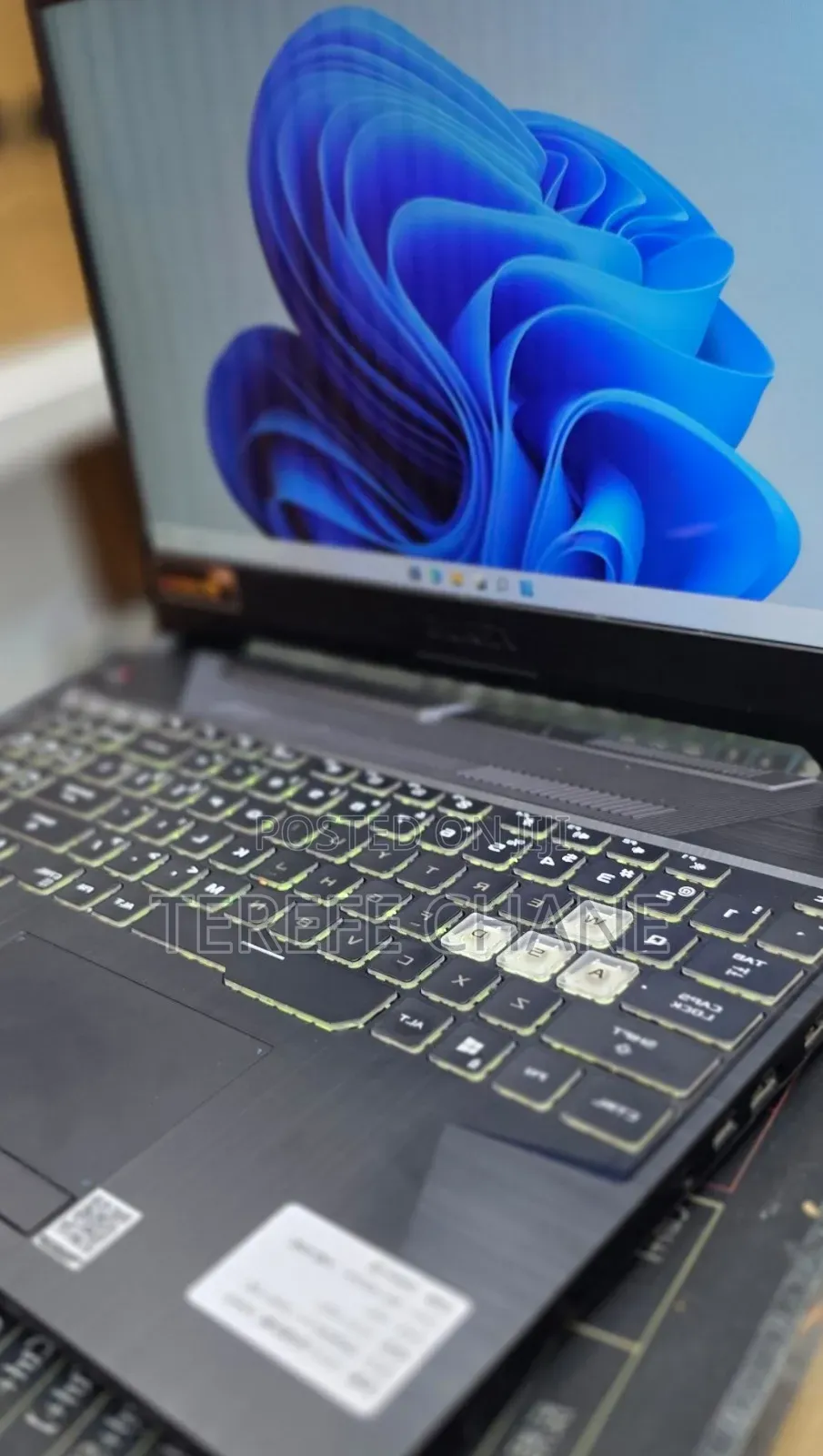 New Laptop Asus TUF Gaming A15 16GB AMD Ryzen 9 SSD 512GB