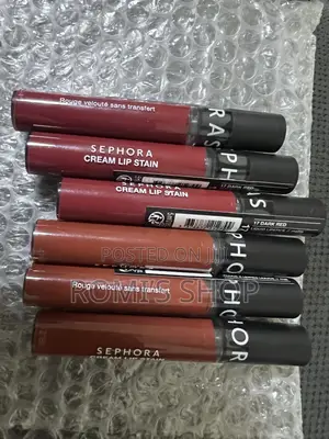 SEPHORA COLLECTION Cream Lip Stain No. 17 and 25