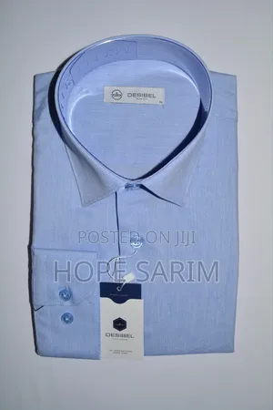 Premium Cotton Long-Sleeve Dress Shirts (Color Avaliable)