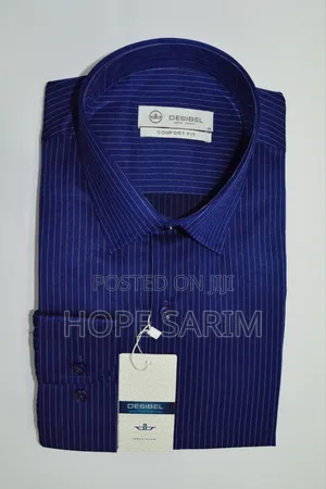 Premium Cotton Long-Sleeve Dress Shirts (Color Avaliable)