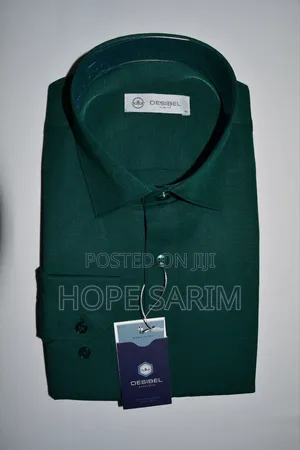 Premium Cotton Long-Sleeve Dress Shirts (Color Avaliable)