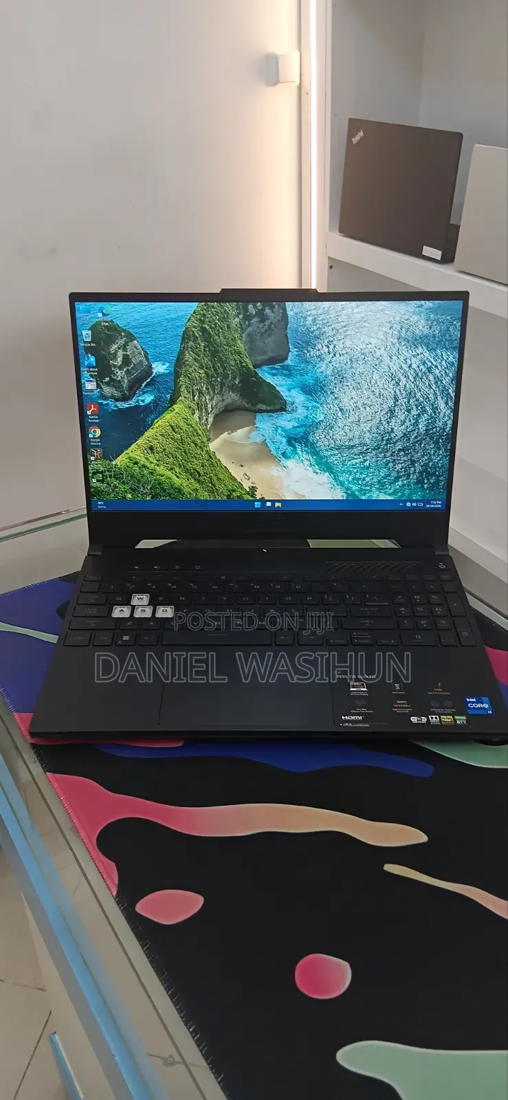 New Laptop Asus TUF Dash F15 16GB Intel Core i7 SSD 512GB