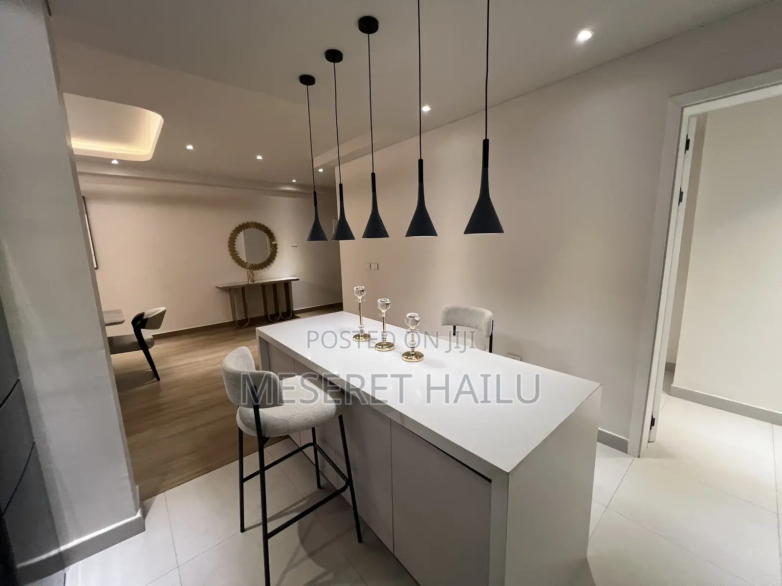 Furnished 3bdrm Apartment in Besrt Gebera, Nifas Silk-Lafto for rent