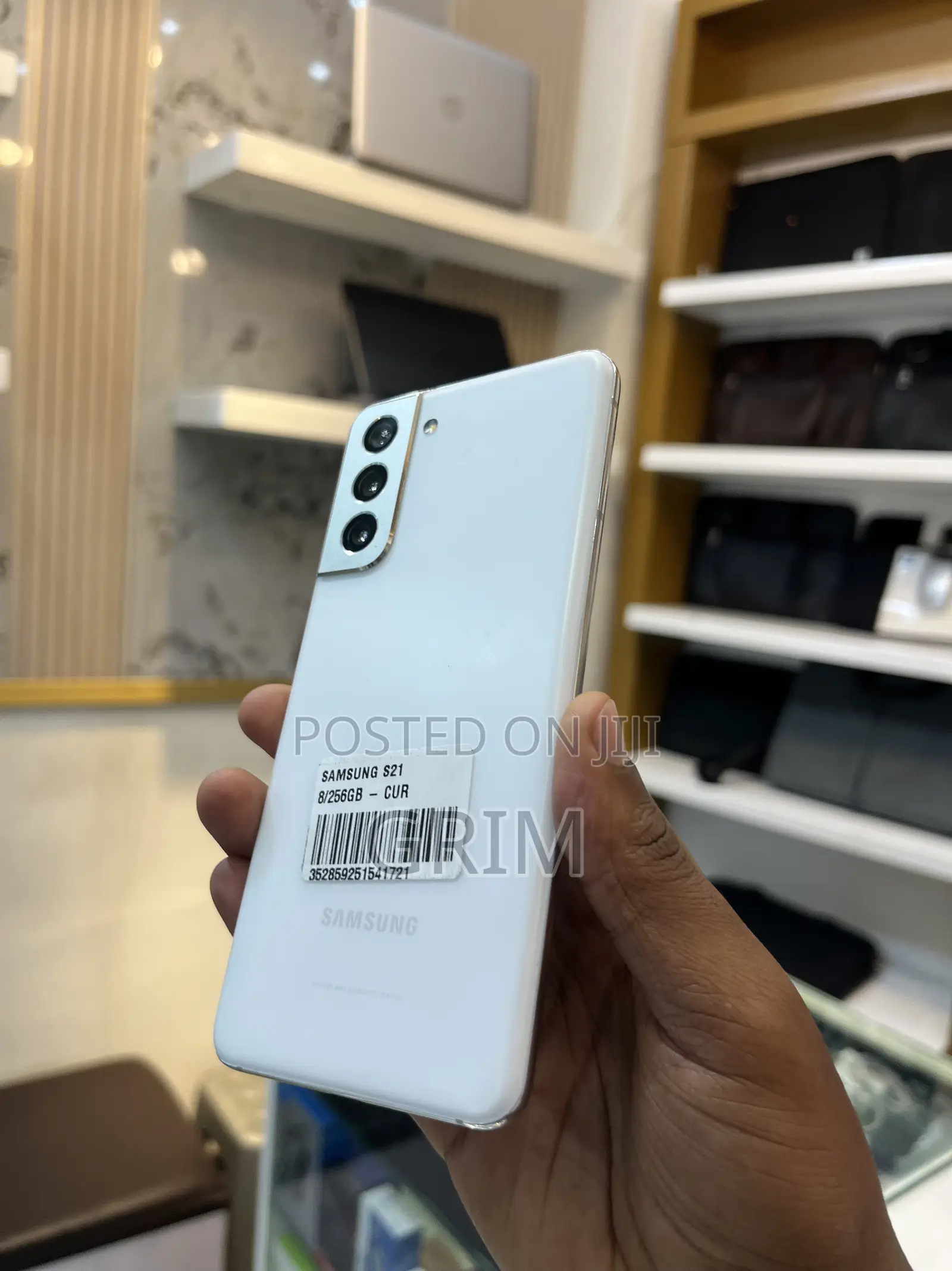 New Samsung Galaxy S21 5G 128 GB White