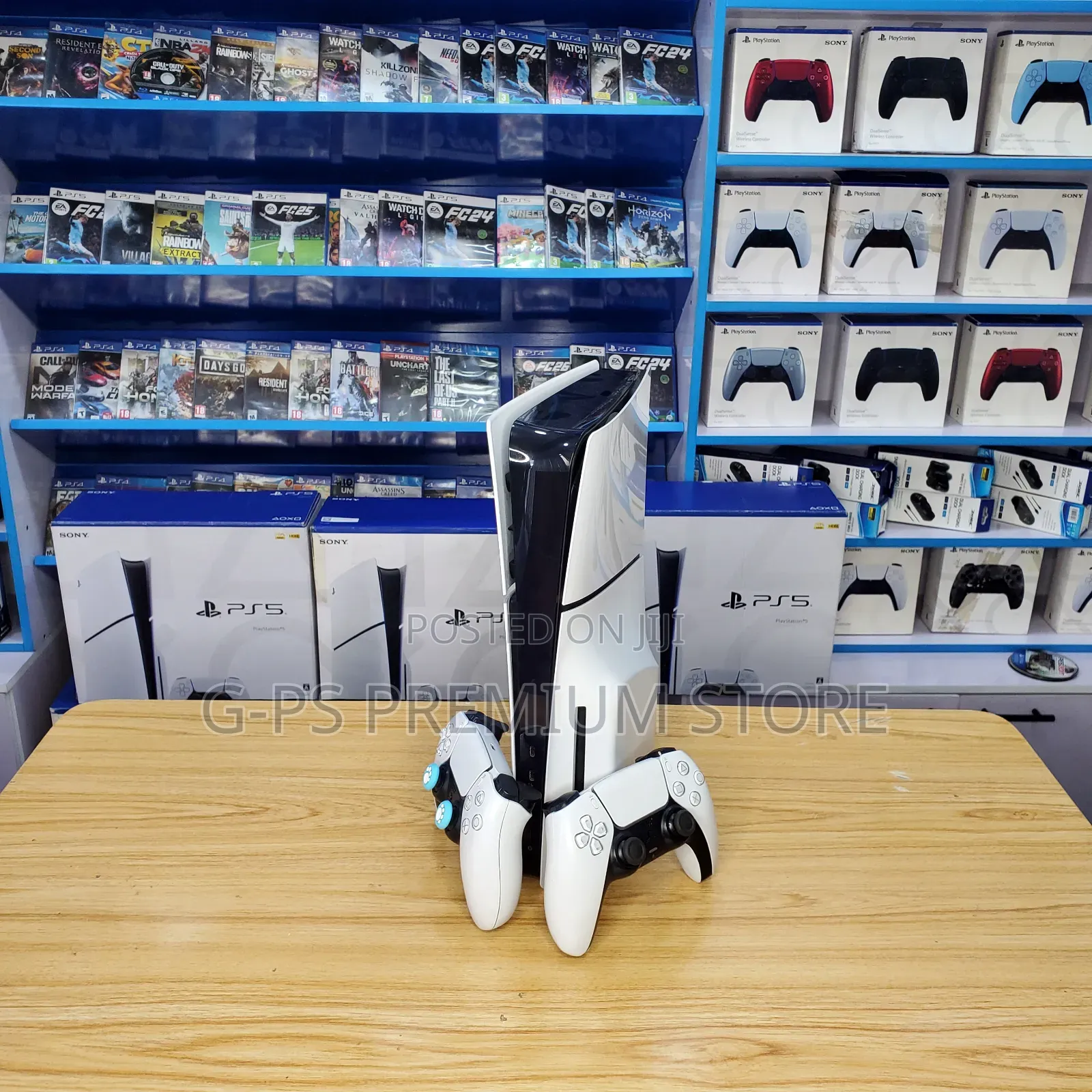 PS5 Slim – FC 26 ከOriginal Joystick ጋር – 6 ወር ዋስትና አለው