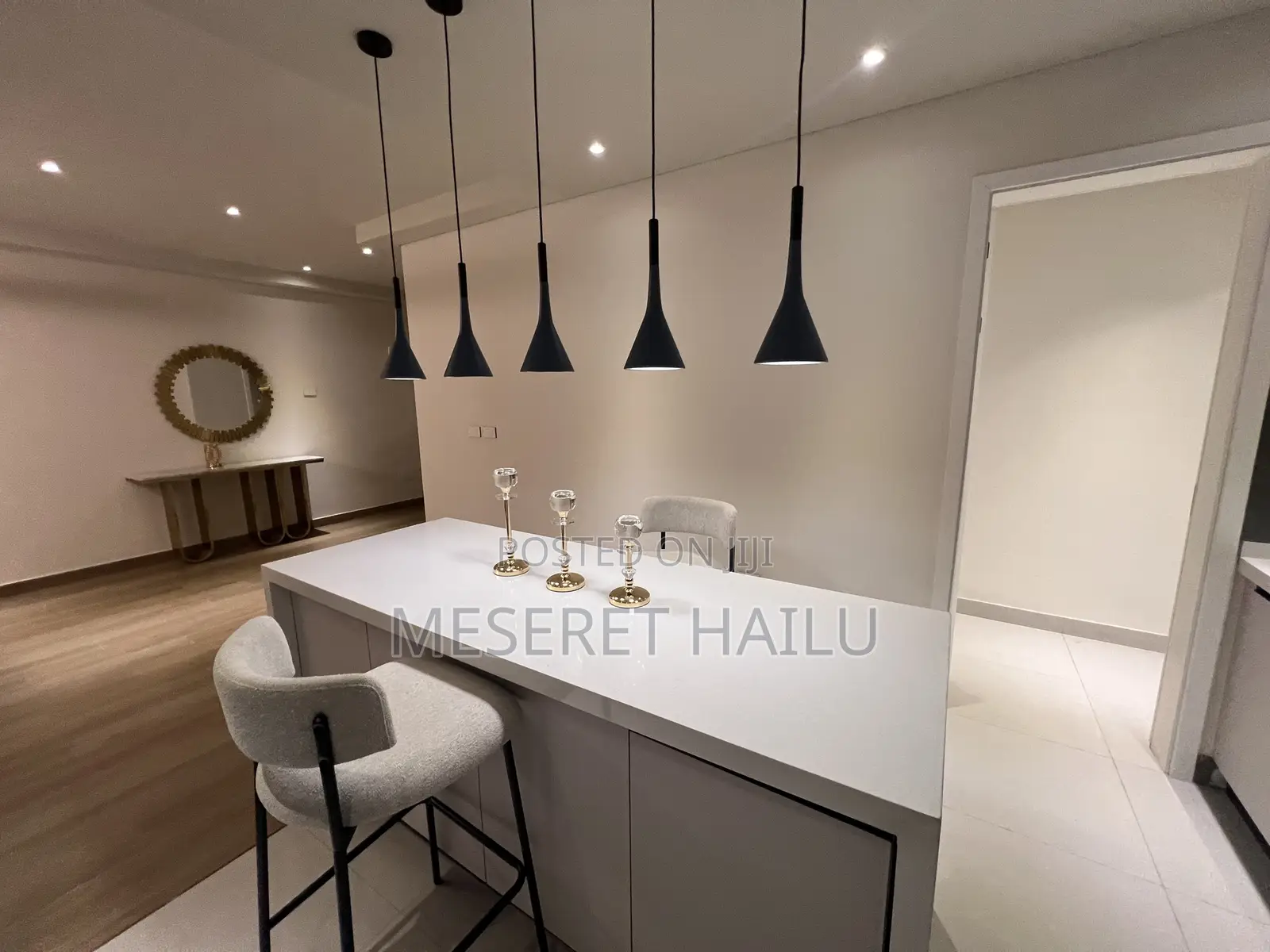 Furnished 3bdrm Apartment in Besrt Gebera, Nifas Silk-Lafto for rent